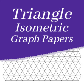 triangle graph paper teaching resources teachers pay teachers