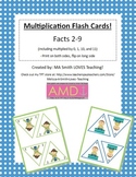 Triangle Multiplication and Division Flash Cards