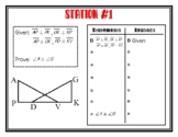 Triangle Proofs Stations Activity