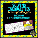 Triangle Puzzle on Solving Inequalities