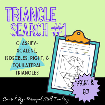 Preview of Triangle Search #1
