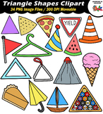 Triangle Shapes Clipart