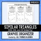 Triangle Similarity (AA~, SSS~, and SAS~) Graphic Organizer | TpT