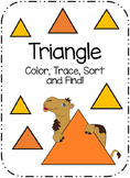 Triangle Sort, Color, Trace and Find