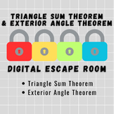 Triangle Sum Theorem & Exterior Angle Theorem - Digital Es