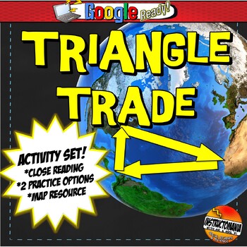 Preview of Triangle Trade & The Colombian Exchange Set : Exploration Google Classroom