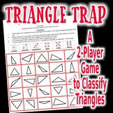 Triangle Trap - A 2-Player Game to Classify Triangles