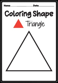 triangles for preschool teaching resources teachers pay teachers