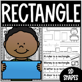 Rectangles ~ A No Prep Math Printables Package for Kinderg