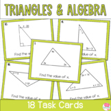 Angles and Triangles | Writing Equations | Combining Like Terms