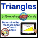 Triangles Boom Cards Digital Geometry Activity