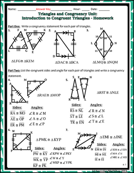 unit 4 congruent triangles homework 2