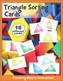 Triangles Sorting Cards