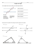 Triangles and Angles Quiz