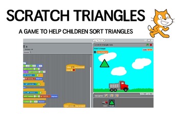 Preview of Triangles (equilateral, right angle, isoceles, scalene) - Scratch game