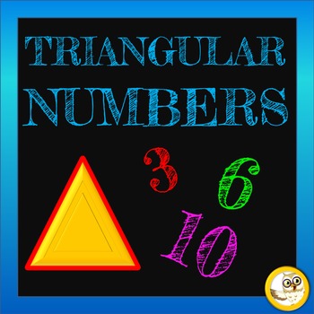 Preview of Triangular Numbers  Pack