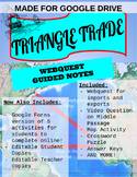 Triangular Trade DIGITAL Webquest - DISTANCE LEARNING!