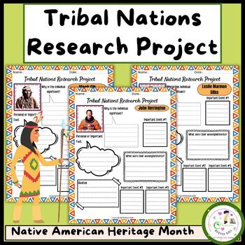 Preview of Tribal Nations Research Project | Native American Heritage Month