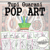 End of the Year Pop Art Coloring Pages| Tupi Guarani ☽⋆.༄