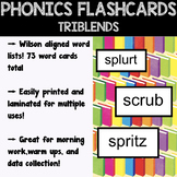 Triblends (scr,str,spr,spl) Word Cards