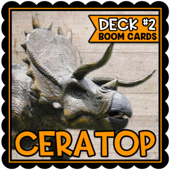 Preview of Triceratops: A Dinosaur Research Unit  |  BOOM CARDS