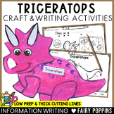 Triceratops | Dinosaur Craft and Activities