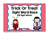 Trick Or Treat Halloween Sight Word Race