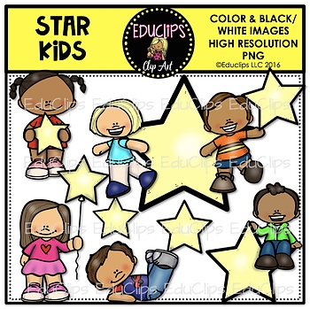 stars clipart for kids