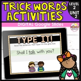 Trick Words Practice Level 2 Unit 2 Digital