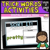 Trick Words Practice Level 2 Unit 3 Digital