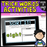 Trick Words Practice Level 2 Unit 7 Digital