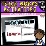 Trick Words Practice Level 2 Unit 9 | Digital Google Slides