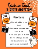 Trick or Treat: 3-digit Addition