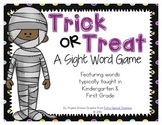 Trick or Treat - A Halloween Sight Word Game