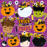 Trick or Treat Clipart - CL1825