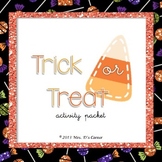 Trick or Treat - Halloween Activity Packet