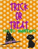 Trick or Treat Halloween Math Centers