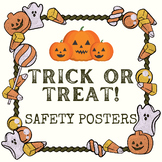 Trick or Treat Safety Posters