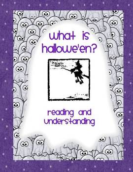 Trick or Treat Smell my Feet Hallowe'en Reading Comprehension