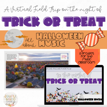 Preview of Trick or Treat Virtual Field Trip about Halloween Classical Music