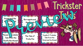 Preview of Trickster Tales - YouTube Read Aloud Links - Digital Library