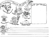 Tricksters From Around the World Open Ended Creativity Worksheet