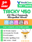 Tricky 450! 3rd Grade Spelling Program | 30 Weeks | PDF | 