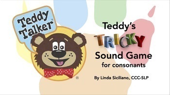 Preview of Teddy's Tricky Sound Game Bundle