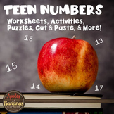 Teen Numbers - Activities and Worksheets