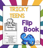 Tricky Teen Numbers Flip Book