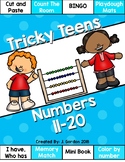 Tricky Teens Number of the Week - Numbers 11-20 - Workshee