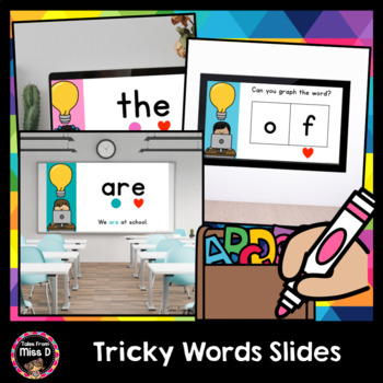 Preview of Tricky Words Slides