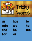 Tricky Words L1 Unit 3