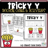 Tricky Y Phonics Practice Activities